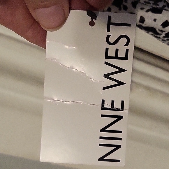 NWT Nine West Animal Print Faux Wrap Skirt - Picture 9 of 12